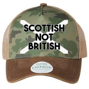 Scottish Not British Scottish Independence Legacy Tie Dye Trucker Hat