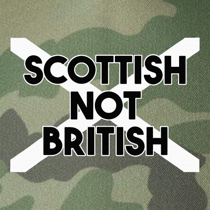 Scottish Not British Scottish Independence Legacy Tie Dye Trucker Hat