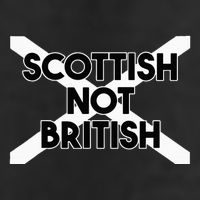 Scottish Not British Scottish Independence 7 Panel Mesh Trucker Snapback Hat