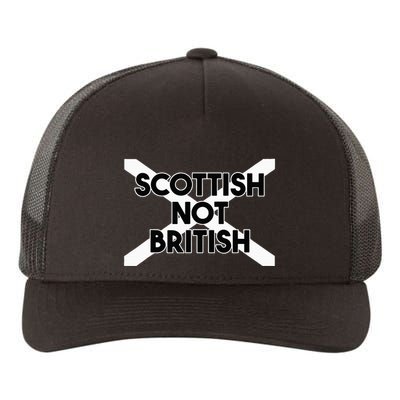 Scottish Not British Scottish Independence Yupoong Adult 5-Panel Trucker Hat