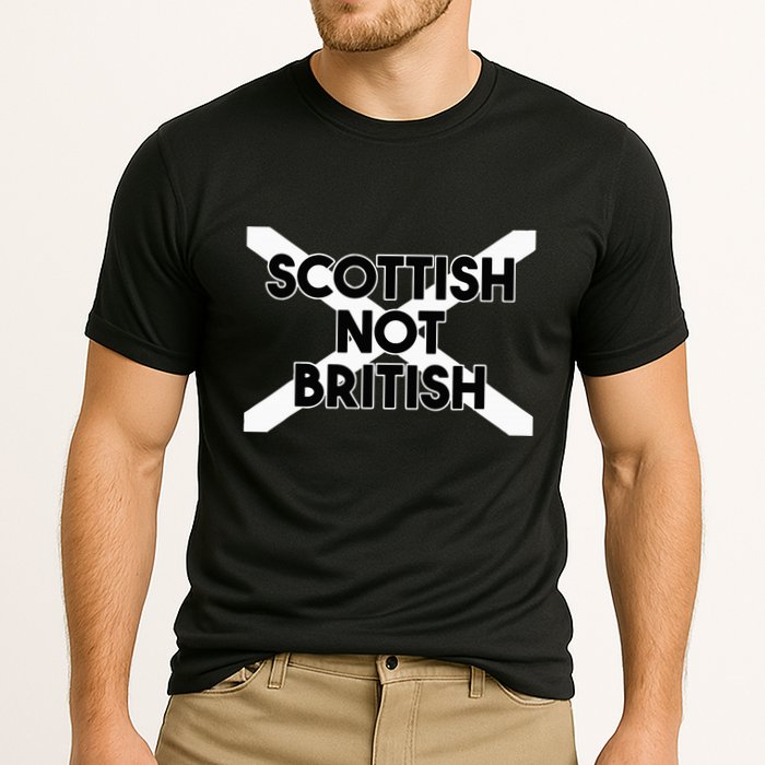 Scottish Not British Scottish Independence Performance Shirt