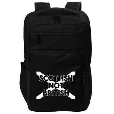 Scottish Not British Scottish Independence Impact Tech Backpack