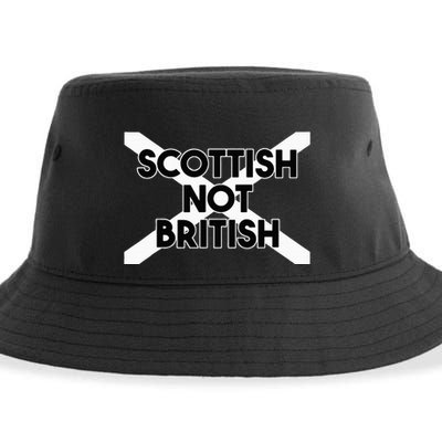 Scottish Not British Scottish Independence Sustainable Bucket Hat