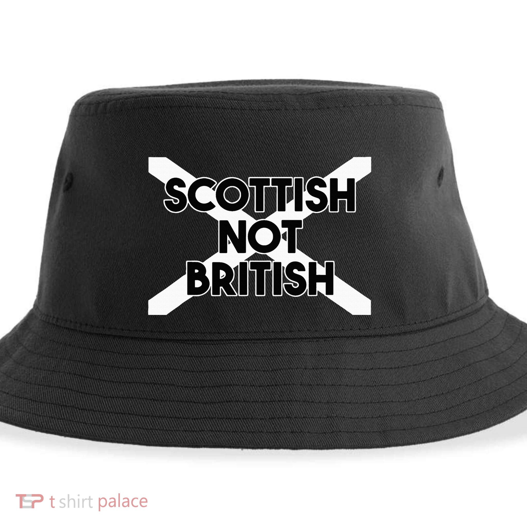 Scottish Not British Scottish Independence Sustainable Bucket Hat