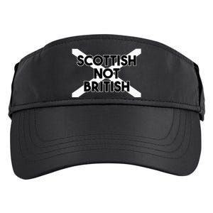 Scottish Not British Scottish Independence Adult Drive Performance Visor