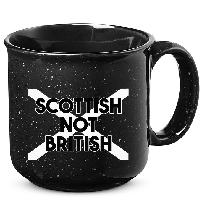 Scottish Not British Scottish Independence 15oz Campfire Ceramic Mug