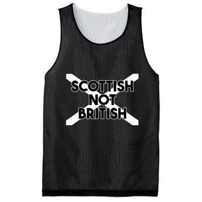 Scottish Not British Scottish Independence Mesh Reversible Basketball Jersey Tank