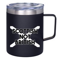 Scottish Not British Scottish Independence 12oz Stainless Steel Coffee Mug