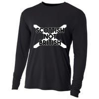 Scottish Not British Scottish Independence Cooling Performance Long Sleeve Crew