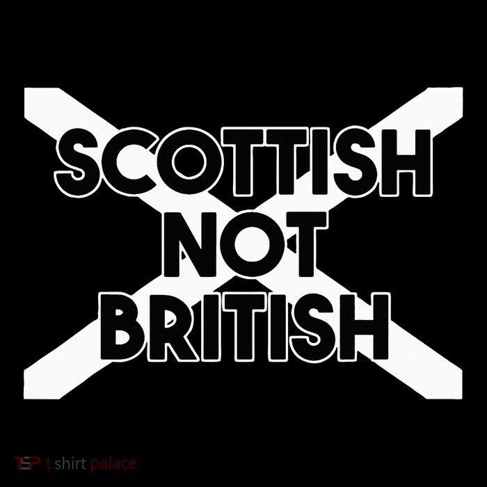 Scottish Not British Scottish Independence Premium T-Shirt