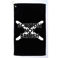 Scottish Not British Scottish Independence Golf Towel