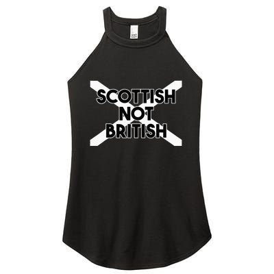 Scottish Not British Scottish Independence Women's Perfect Tri Rocker Tank