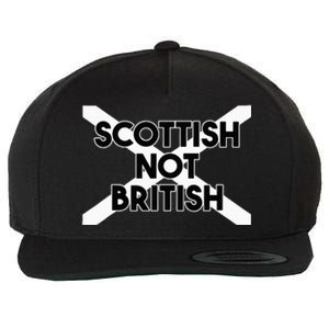 Scottish Not British Scottish Independence Wool Snapback Cap