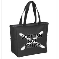Scottish Not British Scottish Independence Zip Tote Bag
