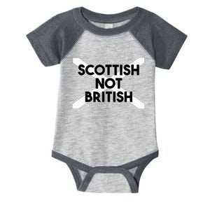 Scottish Not British Scottish Independence Infant Baby Jersey Bodysuit