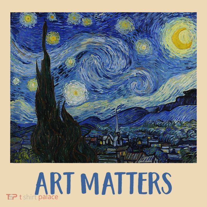 Starry Night By Vincent Van Gogh Art Matters Drawstring Bag