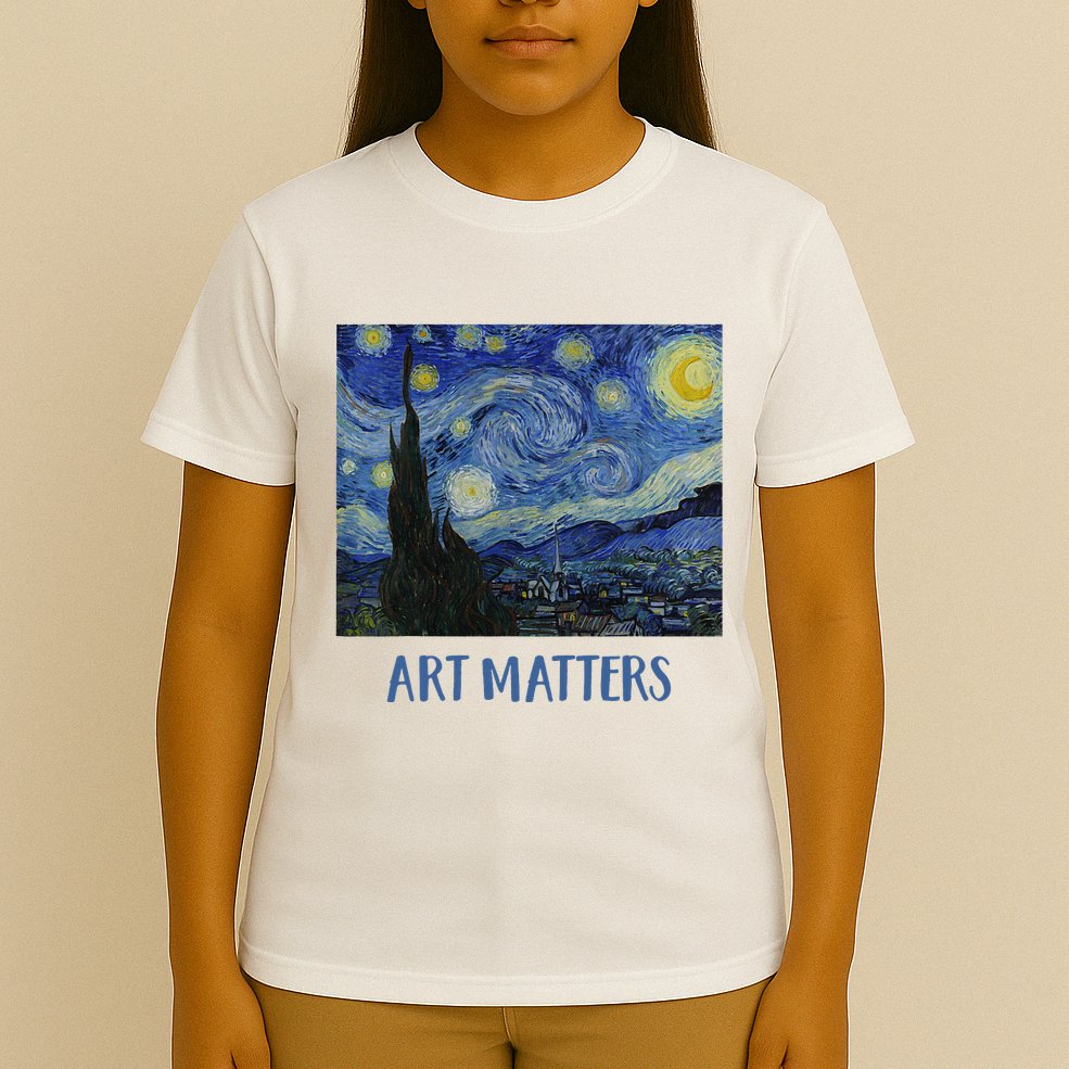 Starry Night By Vincent Van Gogh Art Matters T-Shirt