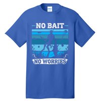 Spearfishing No Bait No Problem Dive Fish Hunt Spear Fishes Gift Tall T-Shirt