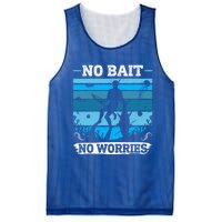 Spearfishing No Bait No Problem Dive Fish Hunt Spear Fishes Gift Mesh Reversible Basketball Jersey Tank