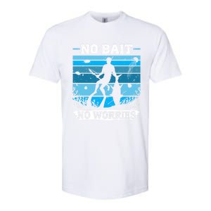 Spearfishing No Bait No Problem Dive Fish Hunt Spear Fishes Gift Softstyle CVC T-Shirt