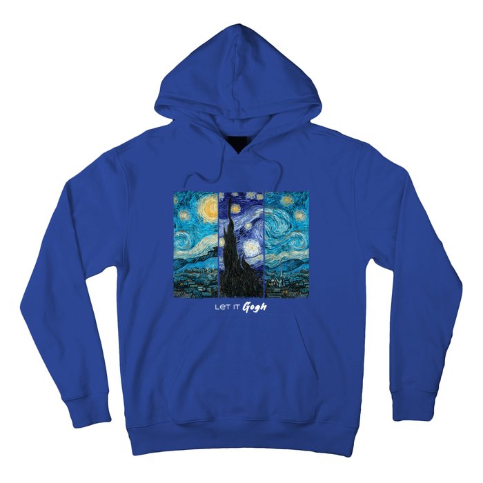 Starry Night By Vincent Van Gogh Let It Gogh Famous Painting Cute Gift Hoodie