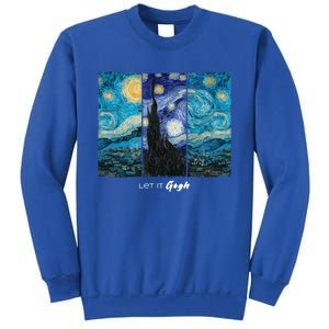 Starry Night By Vincent Van Gogh Let It Gogh Famous Painting Cute Gift Sweatshirt