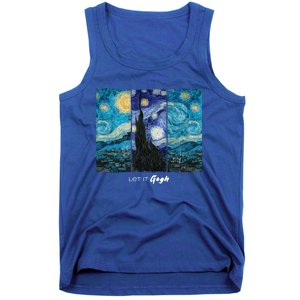 Starry Night By Vincent Van Gogh Let It Gogh Famous Painting Cute Gift Tank Top