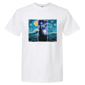 Starry Night By Vincent Van Gogh Let It Gogh Famous Painting Cute Gift Garment-Dyed Heavyweight T-Shirt