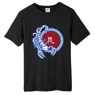 Scorpio November Birthday Gift Zodiac Sign Astrology Gift Tall Fusion ChromaSoft Performance T-Shirt