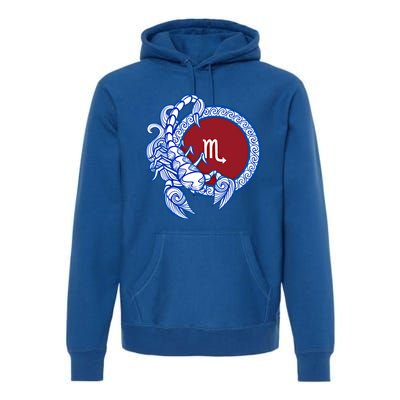 Scorpio November Birthday Gift Zodiac Sign Astrology Gift Premium Hoodie