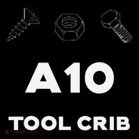 Screw Nut Bolt A10 Tool Crib High Crown Mesh Back Trucker Hat