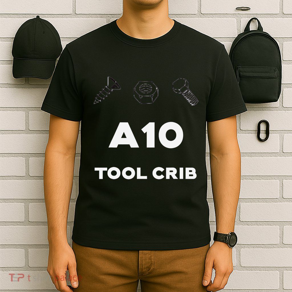Screw Nut Bolt A10 Tool Crib T-Shirt