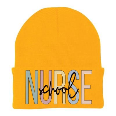 School Nursing Boho School Nurse Gift Knit Cap Winter Beanie