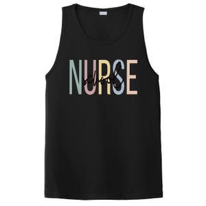 School Nursing Boho School Nurse Gift PosiCharge Competitor Tank