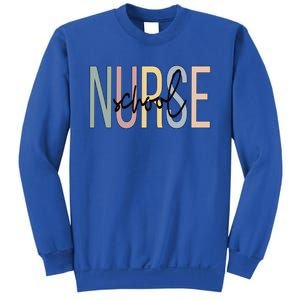 School Nursing Boho School Nurse Gift Sweatshirt