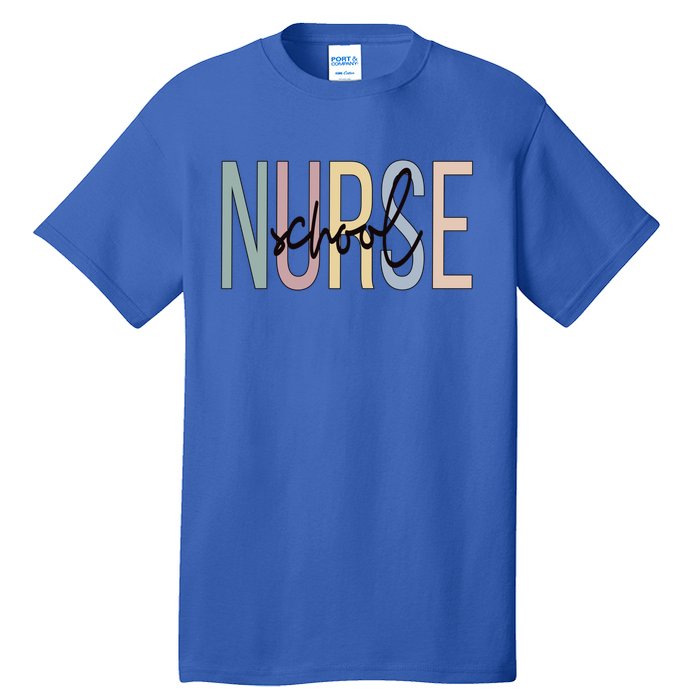 School Nursing Boho School Nurse Gift Tall T-Shirt