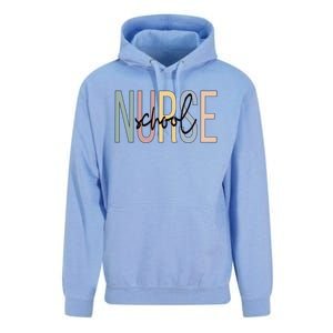 School Nursing Boho School Nurse Gift Unisex Surf Hoodie