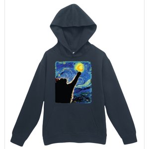 Starry Night Cat Van Gogh Cat Cat Lover Cat Mom Cat Dad Urban Pullover Hoodie