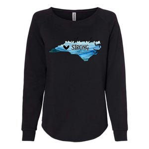 Support North Carolina Stay Western Strong Nc State Womens California Wash Sweatshirt