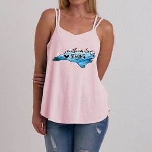 Support North Carolina Stay Western Strong Nc State Women's Strappy Tank