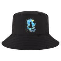 Starry Night Cat Van Gogh Cat Cool Comfort Performance Bucket Hat