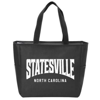 Statesville North Carolina Zip Tote Bag