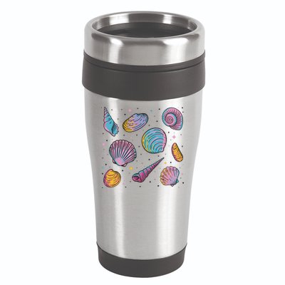 Seashells Nature Colorful 16oz Travel Tumbler