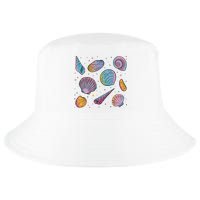 Seashells Nature Colorful Cool Comfort Performance Bucket Hat