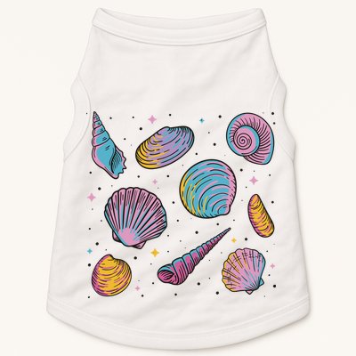 Seashells Nature Colorful Doggie Tank
