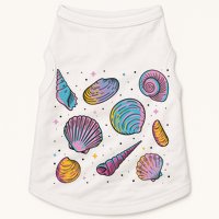 Seashells Nature Colorful Doggie Tank