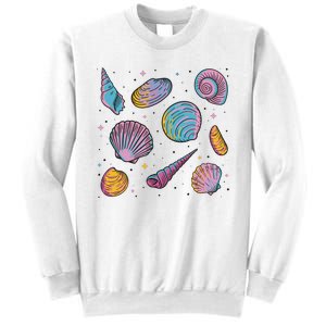 Seashells Nature Colorful Sweatshirt