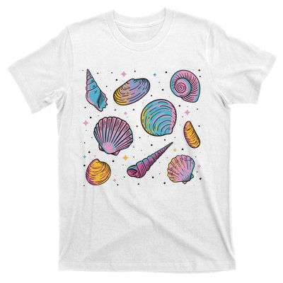 Seashells Nature Colorful T-Shirt