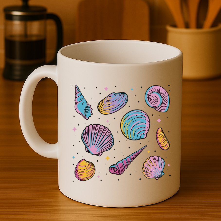 Seashells Nature Colorful Mug