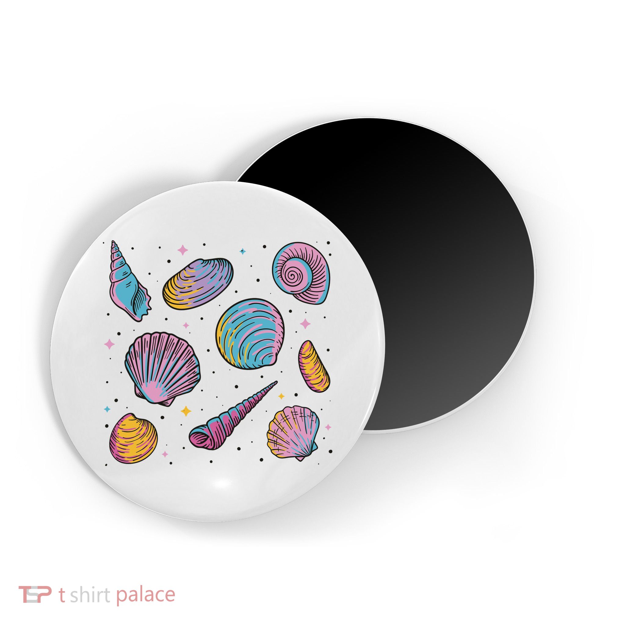 Seashells Nature Colorful Magnet